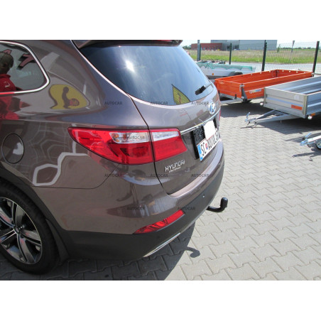 Ťažné zariadenie pre SANTA FE, Grand - 5 dv., 2+4WD - skrutkový systém - od 08.2012/- Ťažné zariadenie pre SANTA FE, Grand - 5 dv., 2+4WD - skrutkový systém - od 08.2012/-