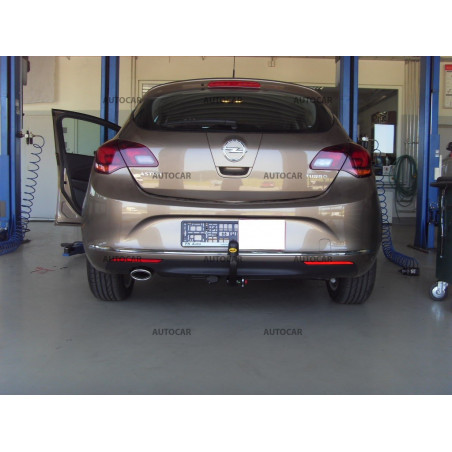 Tažné zařízení pro Opel ASTRA - "J" - odnímatelný vertikálny bajonetový systém Tažné zařízení pro Opel ASTRA - "J" - odnímatelný vertikálny bajonetový systém