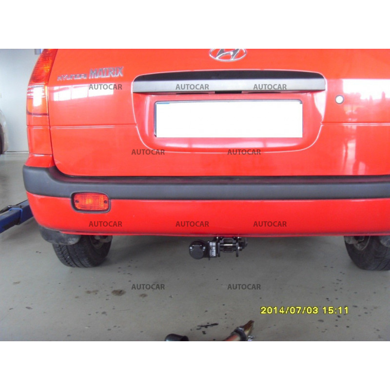 Tažné zařízení pro Hyundai MATRIX - VAN - odnímatelný bajonetový systém