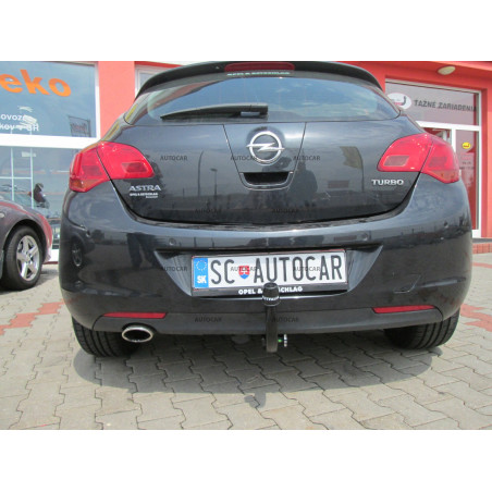 Tažné zařízení pro Opel ASTRA - "J" - odnímatelný vertikálny bajonetový systém Tažné zařízení pro Opel ASTRA - "J" - odnímatelný vertikálny bajonetový systém