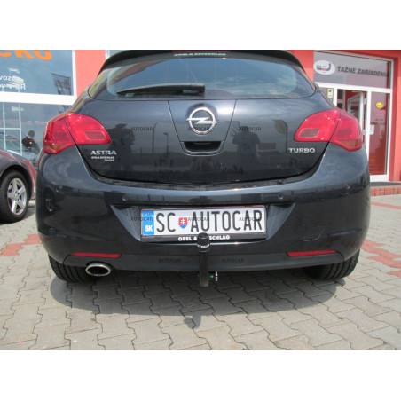Tažné zařízení pro Opel ASTRA - "J" - odnímatelný vertikálny bajonetový systém Tažné zařízení pro Opel ASTRA - "J" - odnímatelný vertikálny bajonetový systém