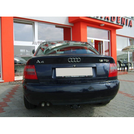 Ťažné zariadenie pre A 4 - 4dv., Quattro, ( 8 D2, B5 ) - automatický systém - od 1994/11 do 2000/10 Ťažné zariadenie pre A 4 - 4dv., Quattro, ( 8 D2, B5 ) - automatický systém - od 1994/11 do 2000/10