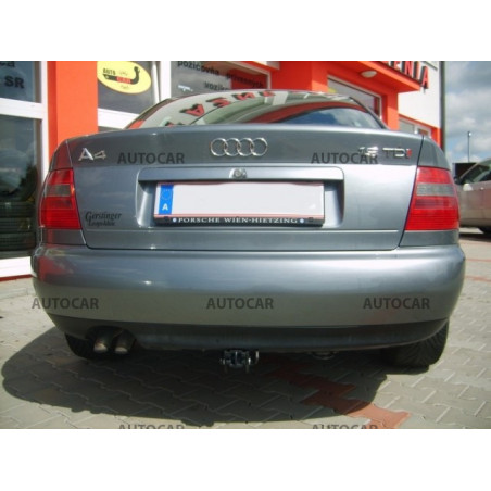 Ťažné zariadenie pre A 4 - 4dv., Quattro, ( 8 D2, B5 ) - automatický systém - od 1994/11 do 2000/10 Ťažné zariadenie pre A 4 - 4dv., Quattro, ( 8 D2, B5 ) - automatický systém - od 1994/11 do 2000/10