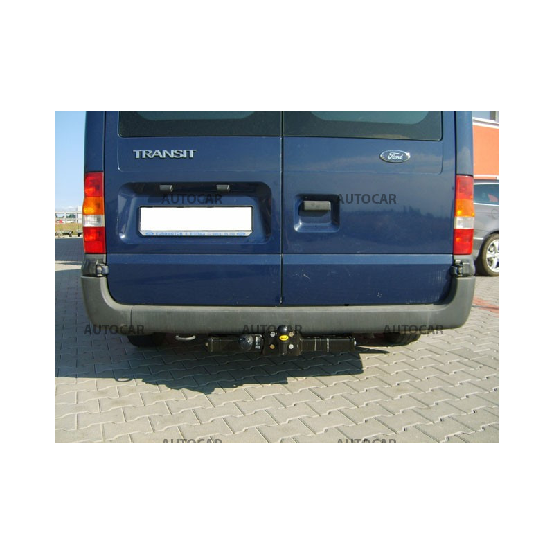 Ťažné zariadenie pre TRANSIT - dodávka,aj zo zabud.plast.schod.-polohovat.guľa (F__) - pevný systém - od 2000,2006 do 