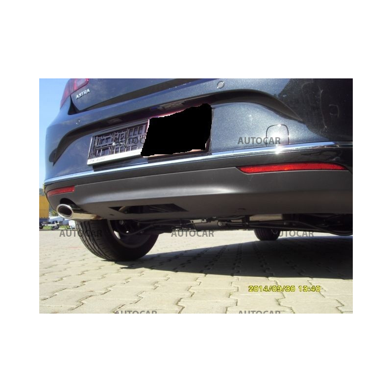 Tažné zařízení pro Opel ASTRA - "J" - odnímatelný vertikálny bajonetový systém