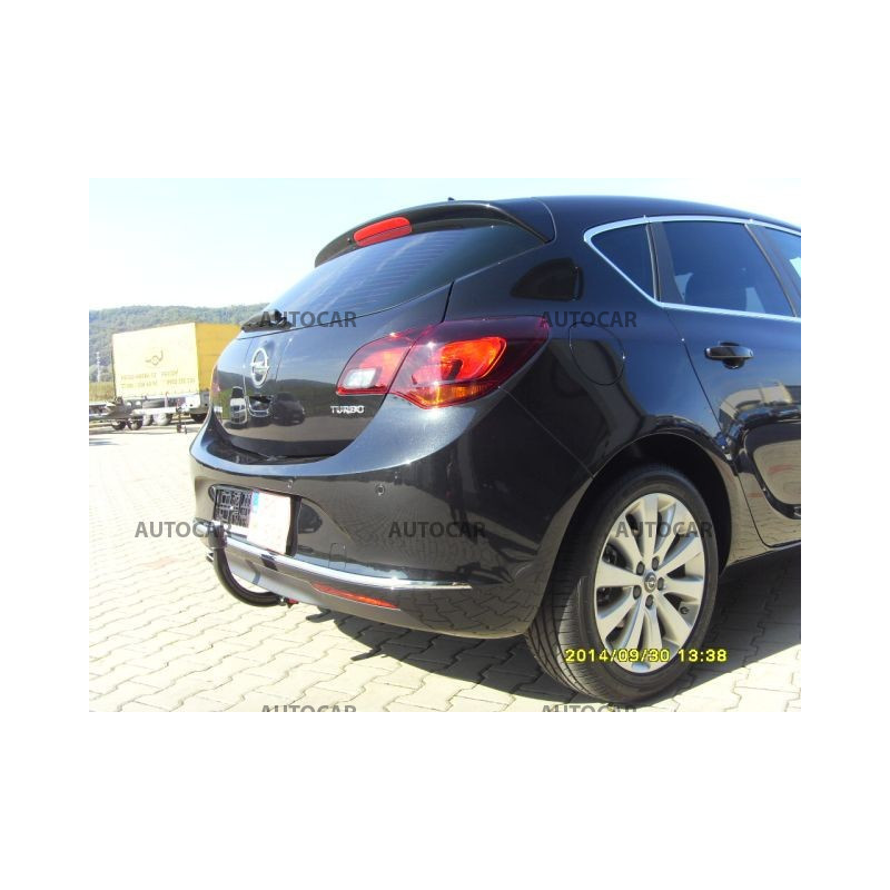 Tažné zařízení pro Opel ASTRA - "J" - odnímatelný vertikálny bajonetový systém