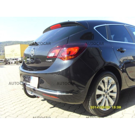 Tažné zařízení pro Opel ASTRA - "J" - odnímatelný vertikálny bajonetový systém Tažné zařízení pro Opel ASTRA - "J" - odnímatelný vertikálny bajonetový systém