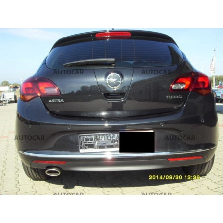 Tažné zařízení pro Opel ASTRA - "J" - odnímatelný vertikálny bajonetový systém Tažné zařízení pro Opel ASTRA - "J" - odnímatelný vertikálny bajonetový systém