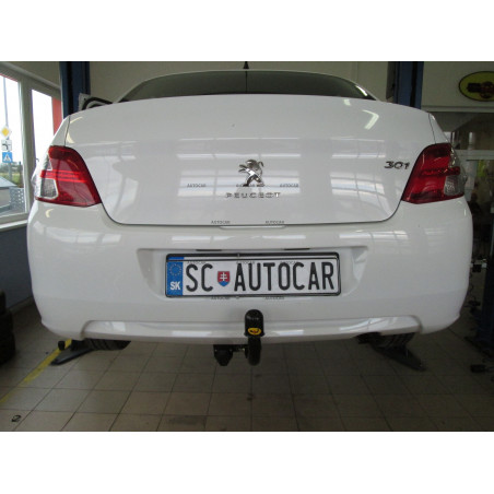 Ťažné zariadenie pre 301 - skrutkový systém - od 2013/- Ťažné zariadenie pre 301 - skrutkový systém - od 2013/-