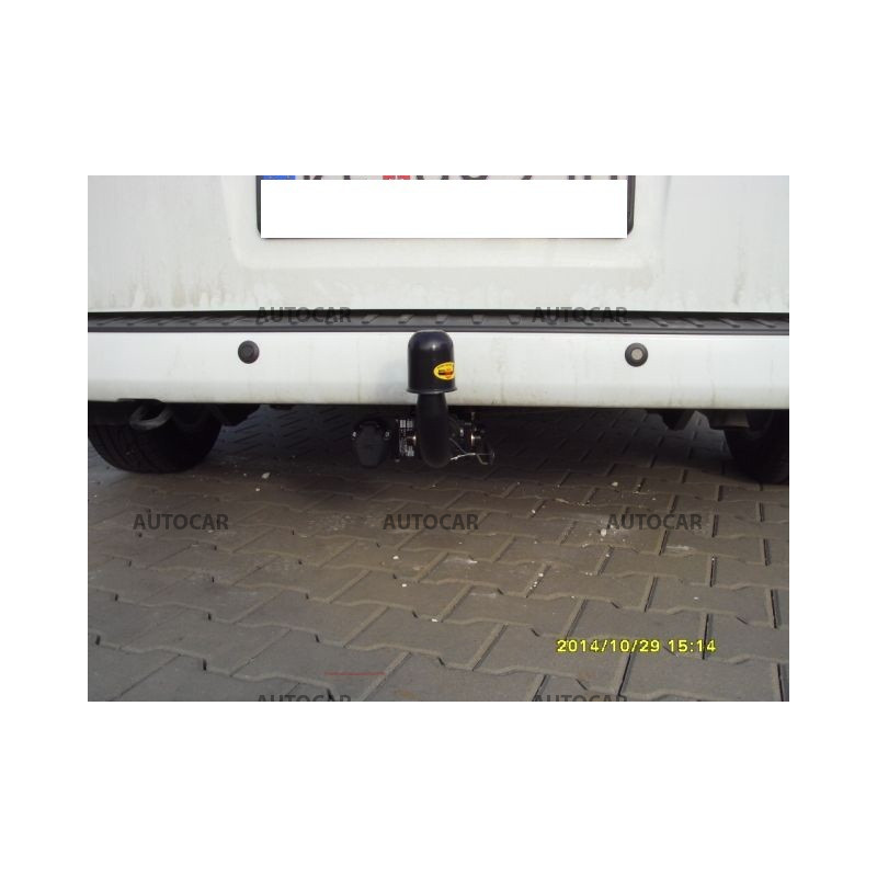 Tažné zařízení pro Ford TRANSIT / TOURNEO CUSTOM - odnímatelný bajonetový systém