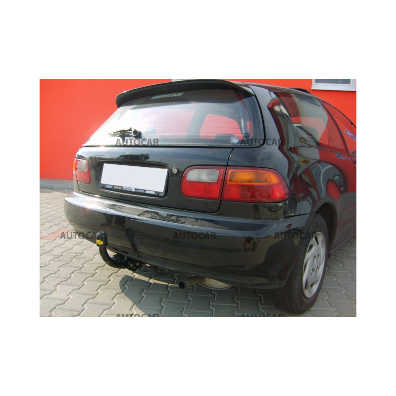 Ťažné zariadenie pre CIVIC - 3dv. (EG,EH,EJ9,EK1/3/4) - skrutkový systém - od 1991 do 2000