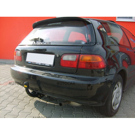 Ťažné zariadenie pre CIVIC - 3dv. (EG,EH,EJ9,EK1/3/4) - skrutkový systém - od 1991 do 2000 Ťažné zariadenie pre CIVIC - 3dv. (EG,EH,EJ9,EK1/3/4) - skrutkový systém - od 1991 do 2000