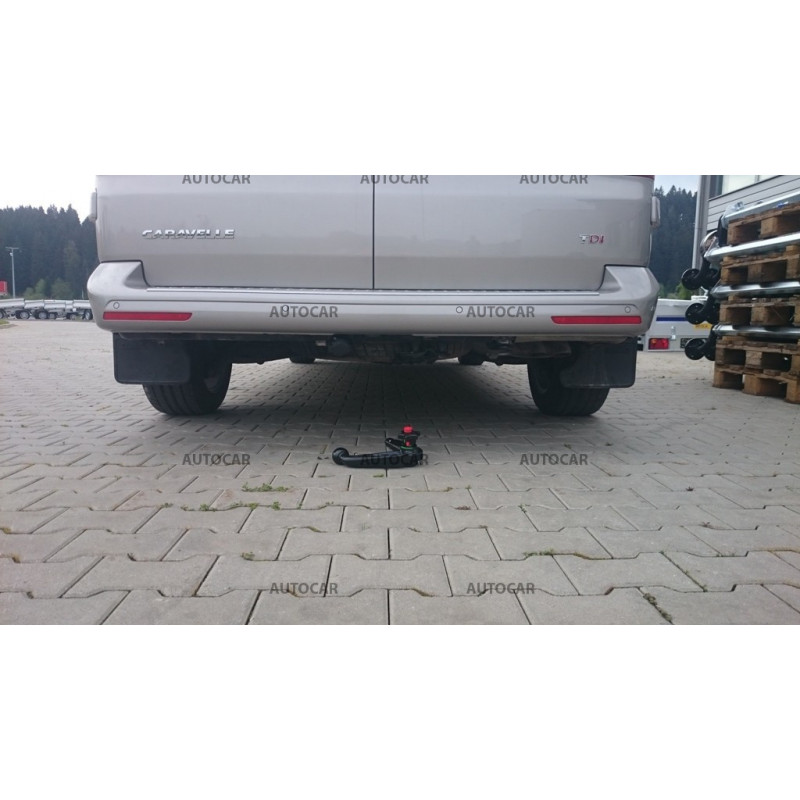 Tažné zařízení pro Volkswagen TRANSPORTER / MULTIVAN / CARAVELLA - T5 - Dodávka - odnímatelný vertikální bajonetový systém