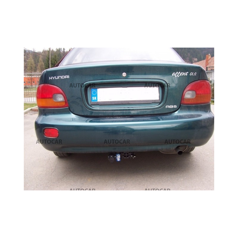 Tažné zařízení pro Hyundai ACCENT - odnímatelný bajonetový systém
