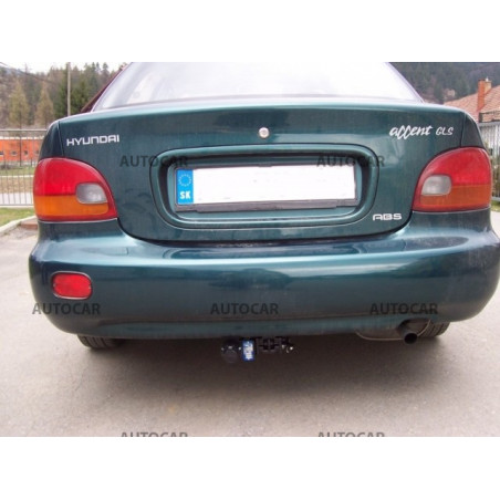 Tažné zařízení pro Hyundai ACCENT - odnímatelný bajonetový systém Tažné zařízení pro Hyundai ACCENT - odnímatelný bajonetový systém