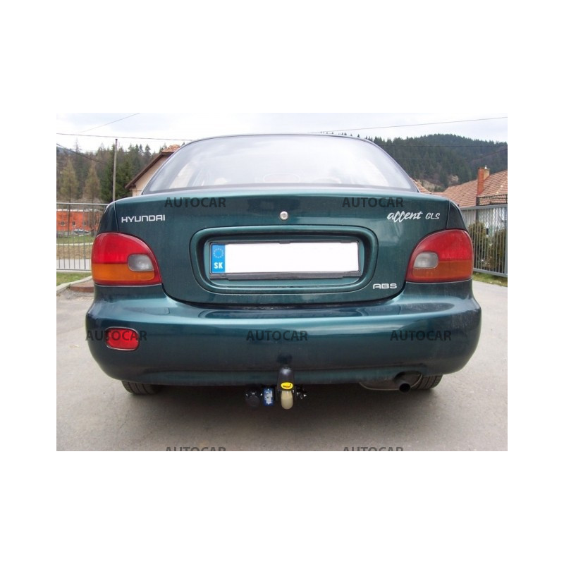 Tažné zařízení pro Hyundai ACCENT - odnímatelný bajonetový systém