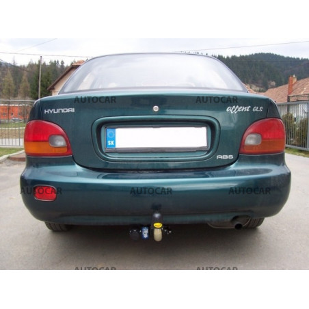 Tažné zařízení pro Hyundai ACCENT - odnímatelný bajonetový systém Tažné zařízení pro Hyundai ACCENT - odnímatelný bajonetový systém
