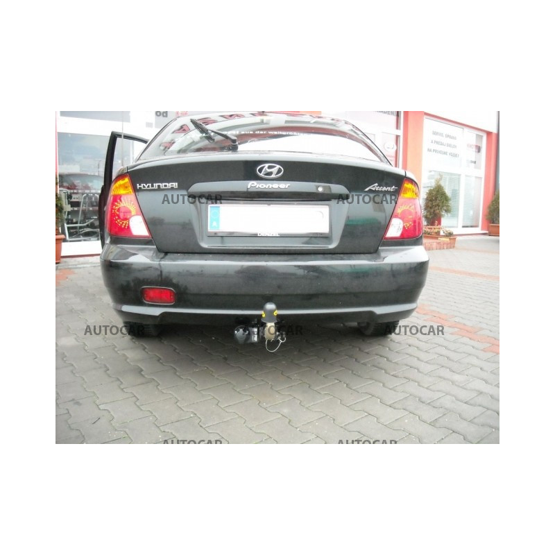 Tažné zařízení pro Hyundai ACCENT - odnímatelný bajonetový systém