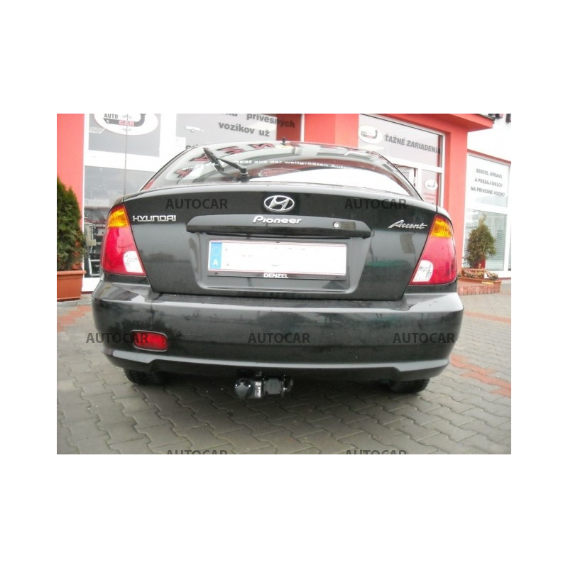 Tažné zařízení pro Hyundai ACCENT - odnímatelný bajonetový systém