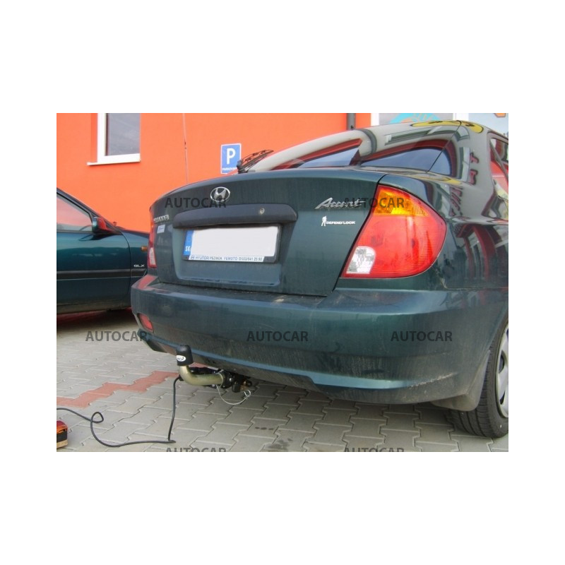 Tažné zařízení pro Hyundai ACCENT - odnímatelný bajonetový systém