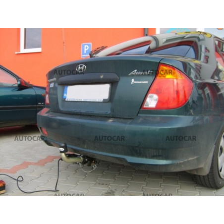 Tažné zařízení pro Hyundai ACCENT - odnímatelný bajonetový systém