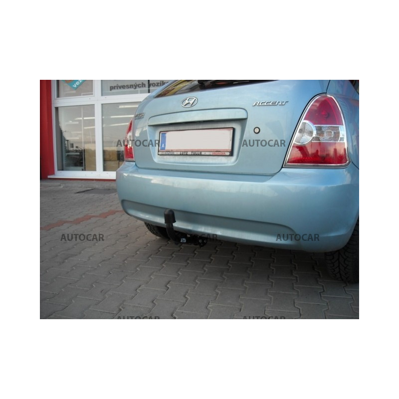 Tažné zařízení pro Hyundai ACCENT - odnímatelný bajonetový systém