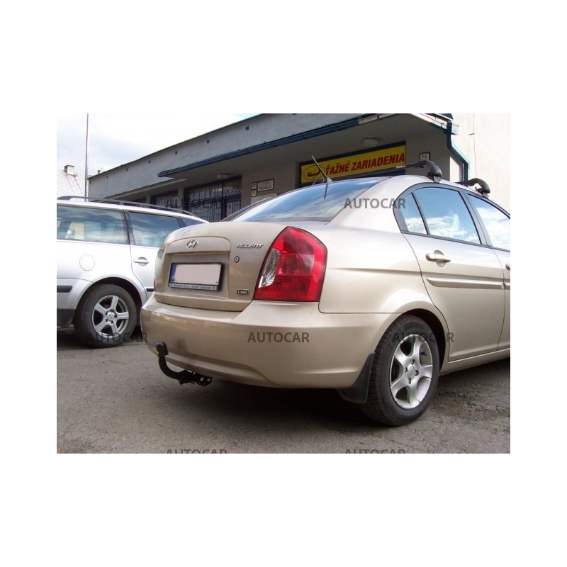 Tažné zařízení pro Hyundai ACCENT - odnímatelný bajonetový systém