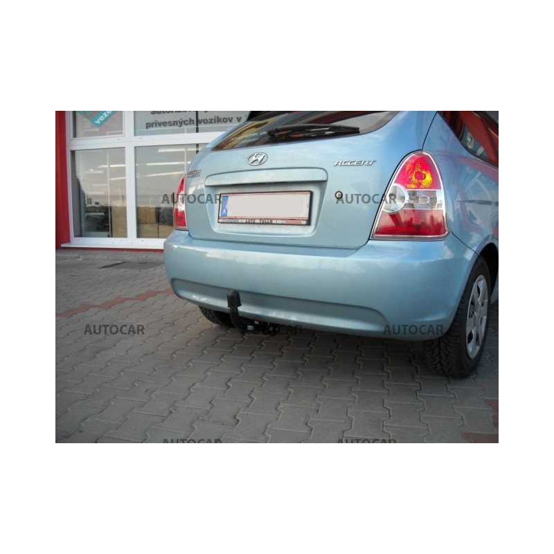 Tažné zařízení pro Hyundai ACCENT - odnímatelný bajonetový systém