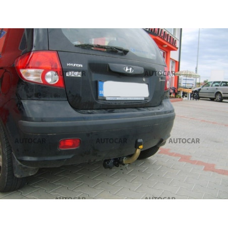 Tažné zařízení pro Hyundai GETZ - 3/5 dv. - odnímatelný bajonetový systém Tažné zařízení pro Hyundai GETZ - 3/5 dv. - odnímatelný bajonetový systém