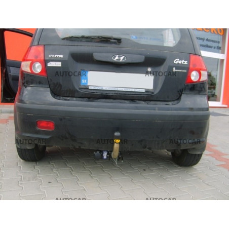 Tažné zařízení pro Hyundai GETZ - 3/5 dv. - odnímatelný bajonetový systém Tažné zařízení pro Hyundai GETZ - 3/5 dv. - odnímatelný bajonetový systém