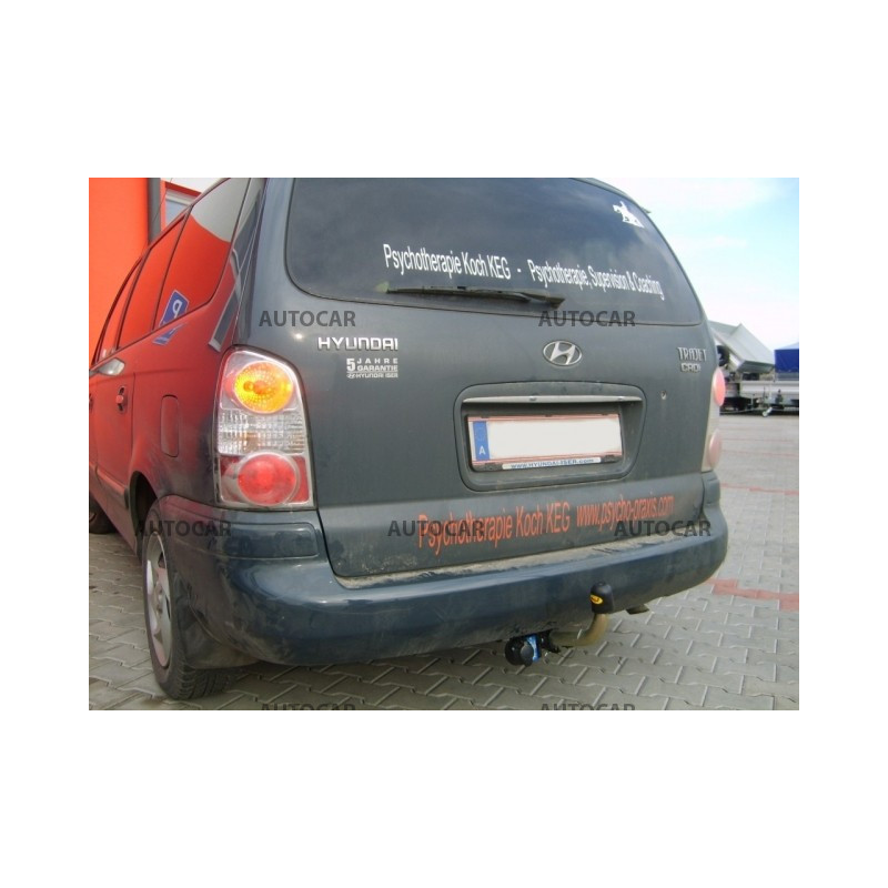 Tažné zařízení pro Hyundai TRAJET - VAN - odnímatelný bajonetový systém