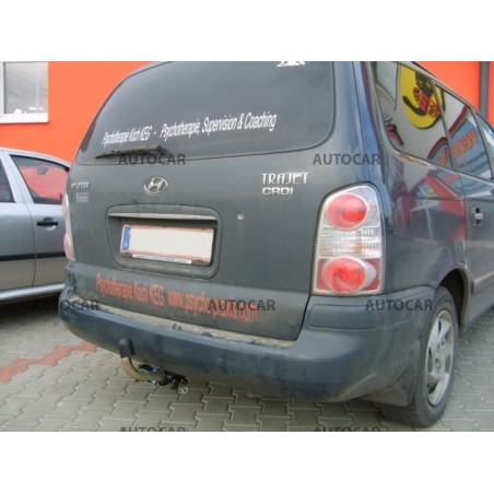 Tažné zařízení pro Hyundai TRAJET - VAN - odnímatelný bajonetový systém Tažné zařízení pro Hyundai TRAJET - VAN - odnímatelný bajonetový systém