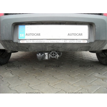 Ťažné zariadenie pre SOUL - 5dv. - automatický systém - od 2008 do Ťažné zariadenie pre SOUL - 5dv. - automatický systém - od 2008 do