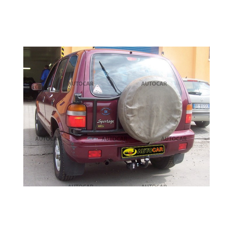 Ťažné zariadenie pre SPORTAGE - 5dv., 4WD, (K 00) - skrutkový systém - od 1994 do 2004