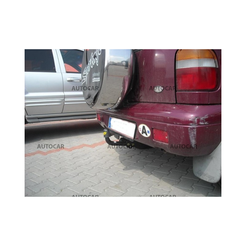 Ťažné zariadenie pre SPORTAGE - 5dv., 4WD, (K 00) - skrutkový systém - od 1994 do 2004