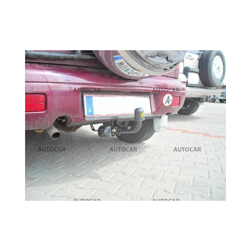 Ťažné zariadenie pre SPORTAGE - 5dv., 4WD, (K 00) - skrutkový systém - od 1994 do 2004