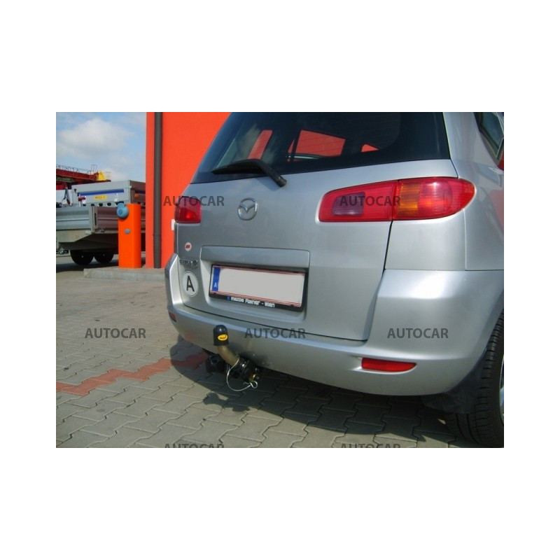 Tažné zařízení pro Mazda 2 - B2W - 3/5 dv. - odnímatelný bajonetový systém