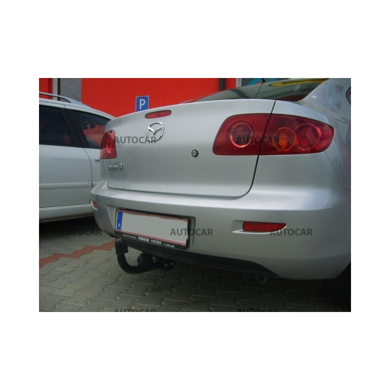 Anhängerkupplung für Mazda 3 - BK12 - 4 tür. - manuall–AHK starr