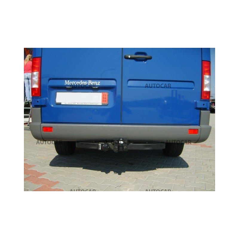 Tažné zařízení pro Mercedes SPRINTER - Dodávka bez schůdku - Rozvor 3,55 / 4,025 m - šroubový systém - od 1995 do 2006