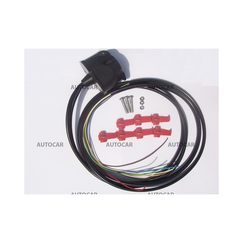 13/8 PIN - Univerzální elektroinstalace pro tažná zařízení (se spátečkou)