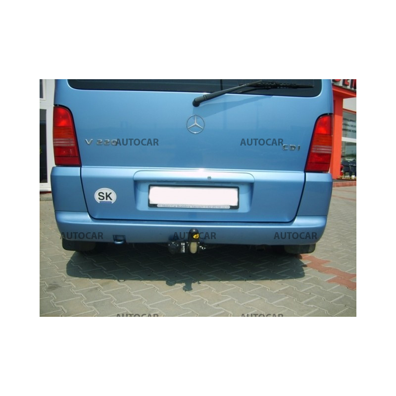 Tažné zařízení pro Mercedes V / VIANO / VITO (W638) - odnímatelný bajonetový systém