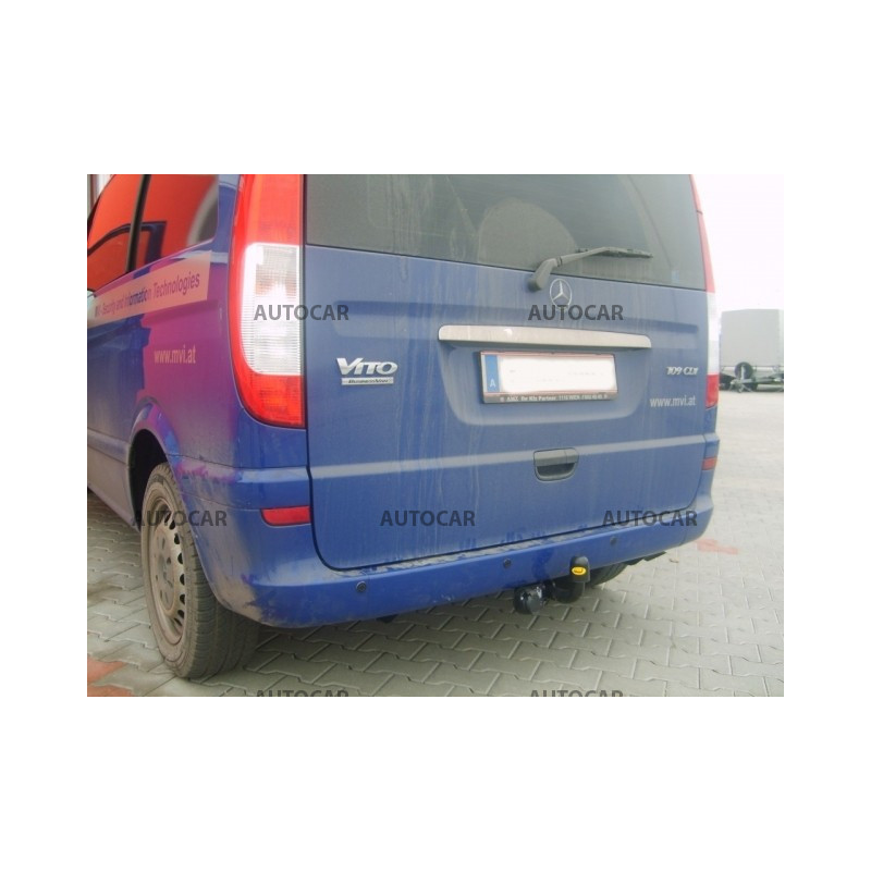Tažné zařízení pro Mercedes V / VIANO / VITO (W639) - šroubový systém