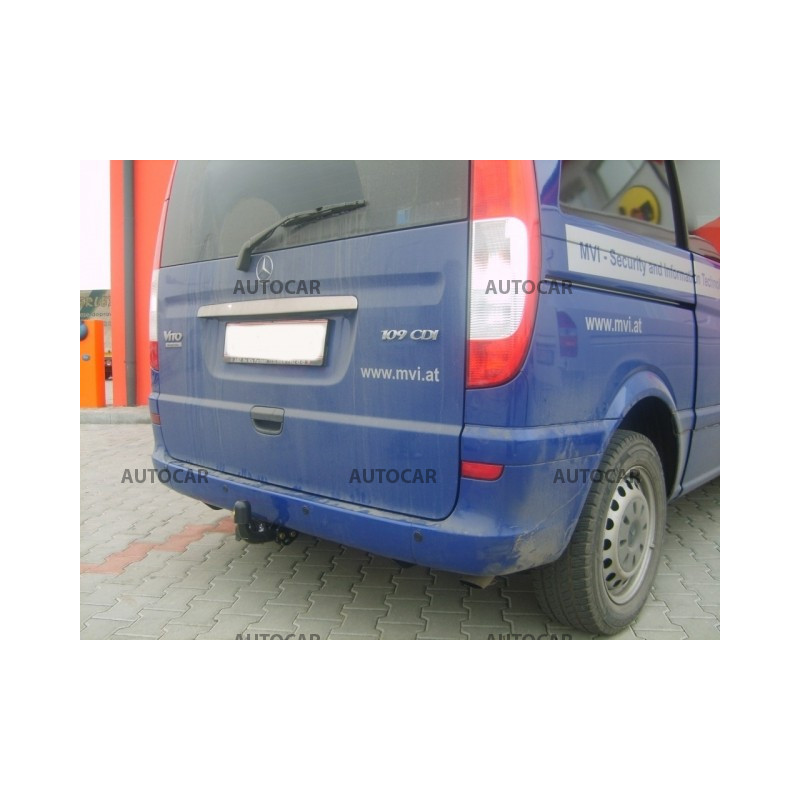 Tažné zařízení pro Mercedes V / VIANO / VITO (W639) - šroubový systém