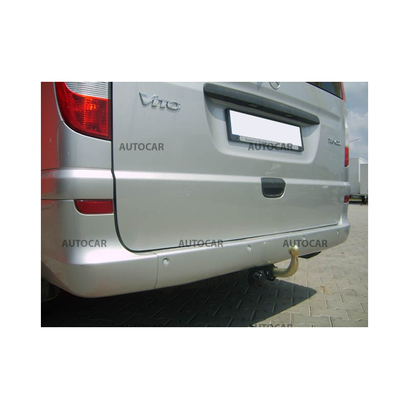 Tažné zařízení pro Mercedes V / VIANO / VITO (W639) - odnímatelný bajonetový systém