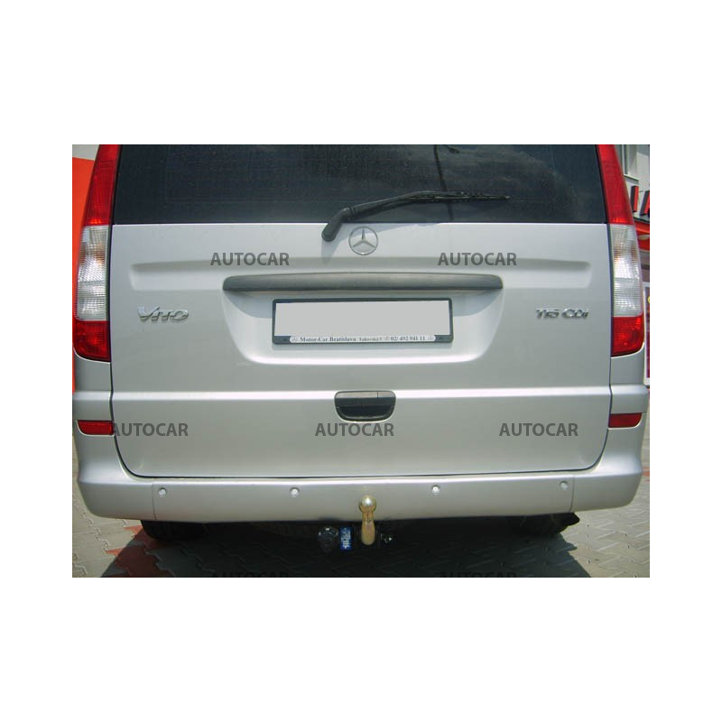 Tažné zařízení pro Mercedes V / VIANO / VITO (W639) - odnímatelný bajonetový systém