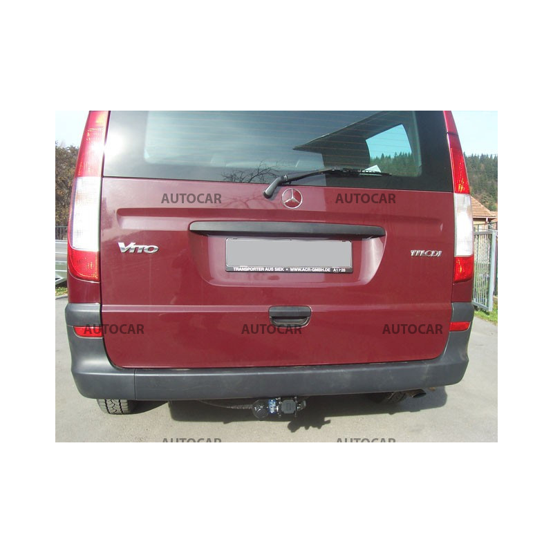Tažné zařízení pro Mercedes V / VIANO / VITO (W639) - odnímatelný bajonetový systém