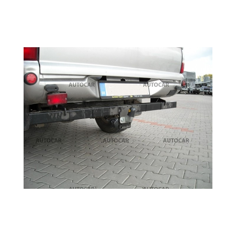 Ťažné zariadenie pre L 200 - valník, výškovo polohovať.guľa (K_ T) - pevný systém - od 1996 do 2002