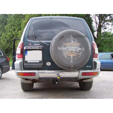 Ťažné zariadenie pre PAJERO - 5dv. ( V60,V70 ) - skrutkový systém - od 2000 do 2006/12 Ťažné zariadenie pre PAJERO - 5dv. ( V60,V70 ) - skrutkový systém - od 2000 do 2006/12