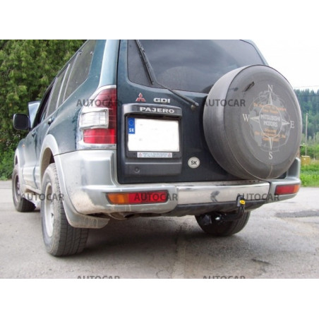 Ťažné zariadenie pre PAJERO - 5dv. ( V60,V70 ) - skrutkový systém - od 2000 do 2006/12 Ťažné zariadenie pre PAJERO - 5dv. ( V60,V70 ) - skrutkový systém - od 2000 do 2006/12