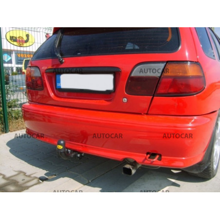 Ťažné zariadenie pre ALMERA - 3/5dv.(N 15) - skrutkový systém - od 1995 do 2000/02 Ťažné zariadenie pre ALMERA - 3/5dv.(N 15) - skrutkový systém - od 1995 do 2000/02